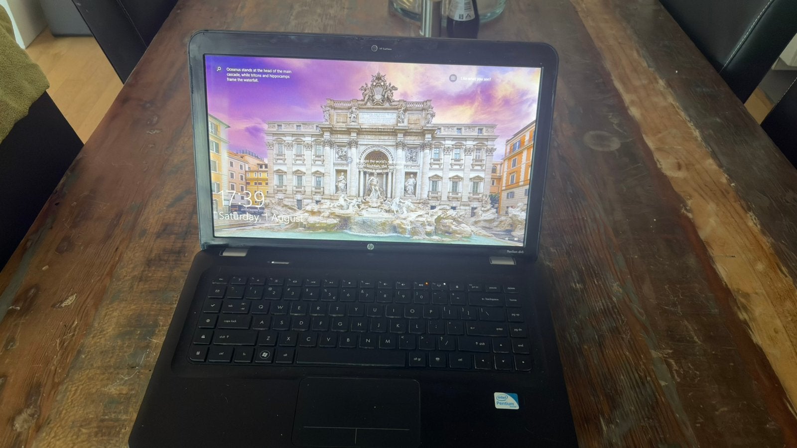 Laptop HP (pentium/8GB RAM/256 disk), Ophalen of Verzenden, Zo goed als nieuw