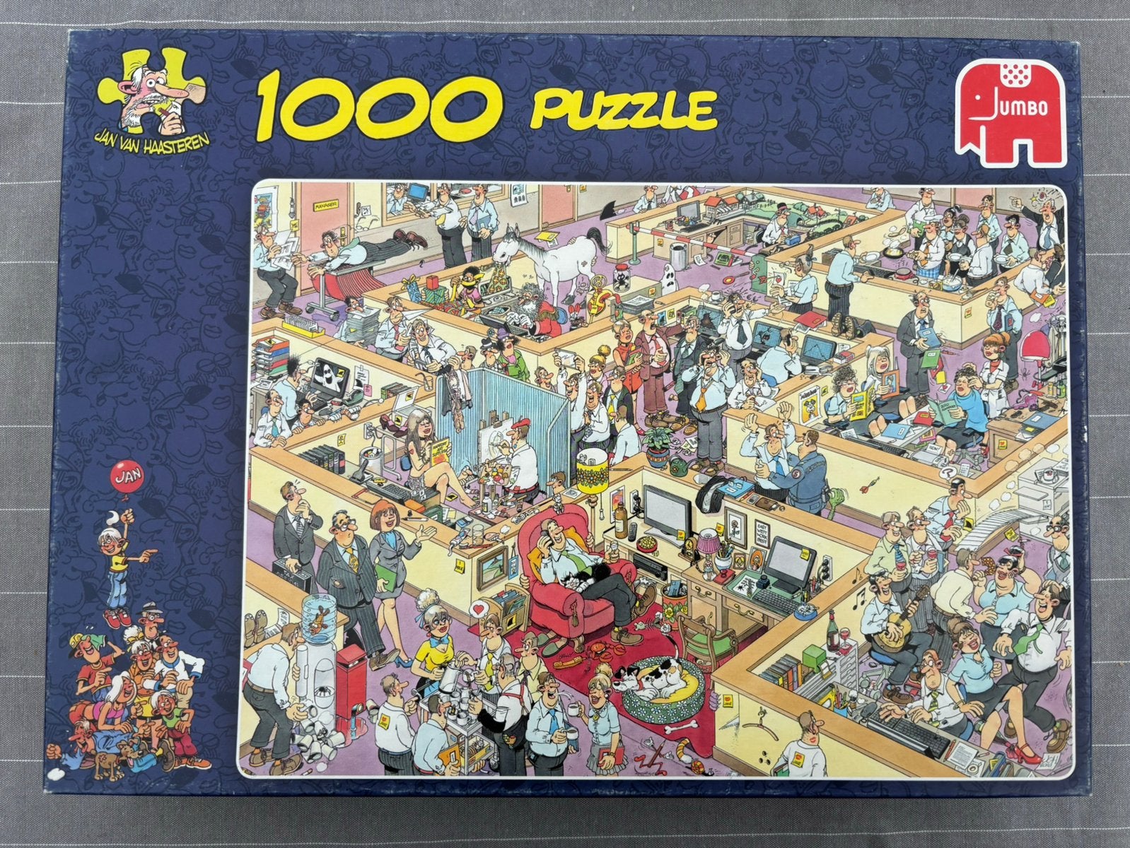 Jan van Haasteren diverse puzzels, Ophalen, 500 t/m 1500 stukjes, Zo goed als nieuw, Legpuzzel