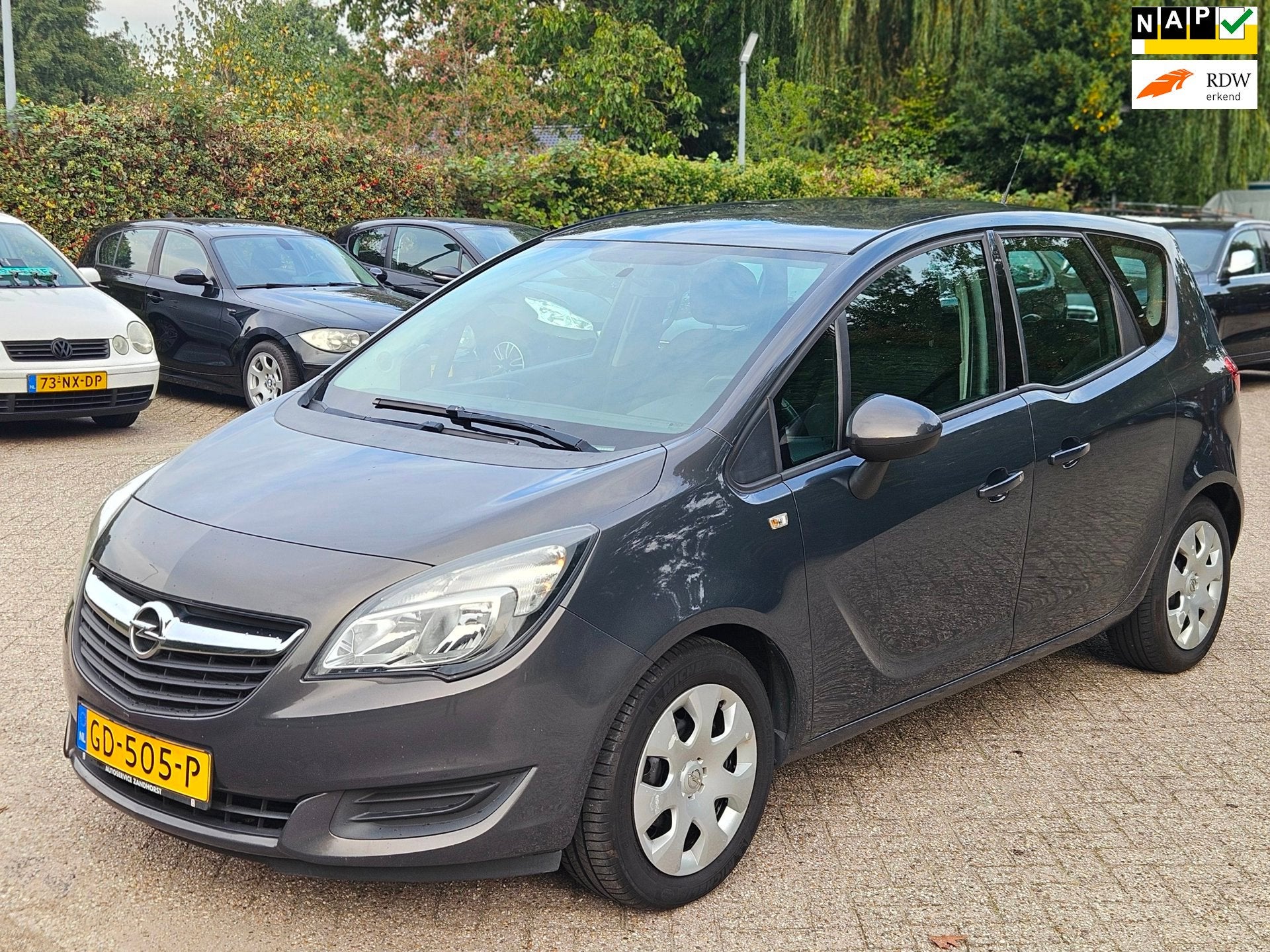 Opel Meriva 1.4 Turbo Edition LPG G3|AIRCO|CruiseControle|Km, Auto's, Voorwielaandrijving, Stof, Gebruikt, 4 cilinders