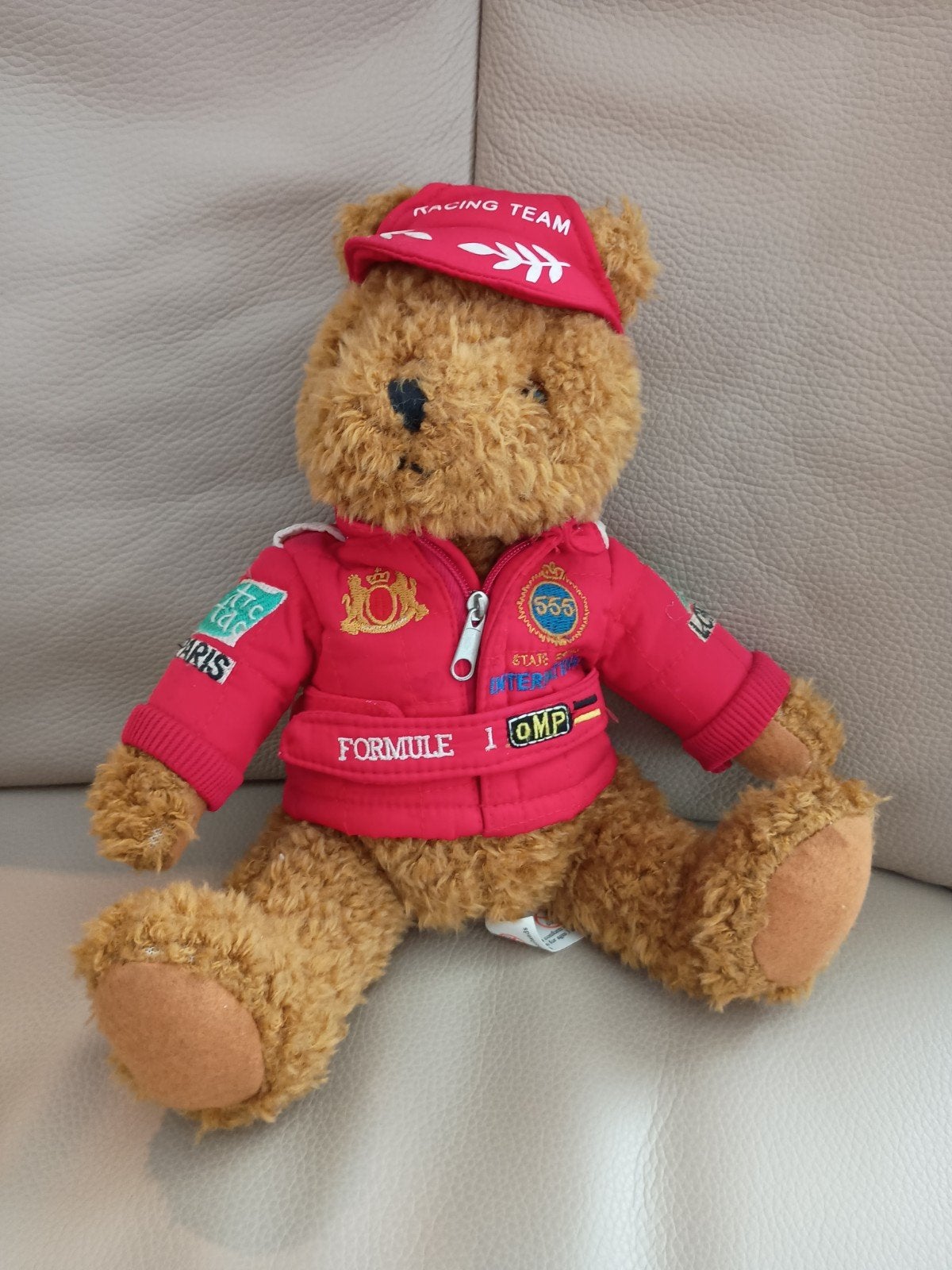 Formule 1 Beer Knuffel - 30 cm, Kinderen en Baby's, Ophalen of Verzenden