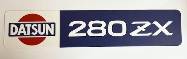 DASTUN 280ZX  V2    kentekenplaat - reclamebord, Ophalen of Verzenden, Zo goed als nieuw, Auto's