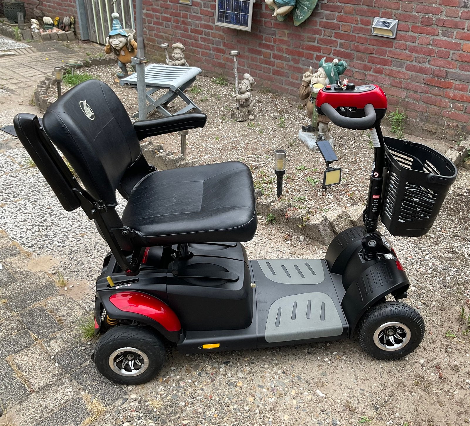 Demontabele scootmobiel pride practicomfort buzzaround, Ophalen, 10 km/u of minder, Pride, Zo goed als nieuw