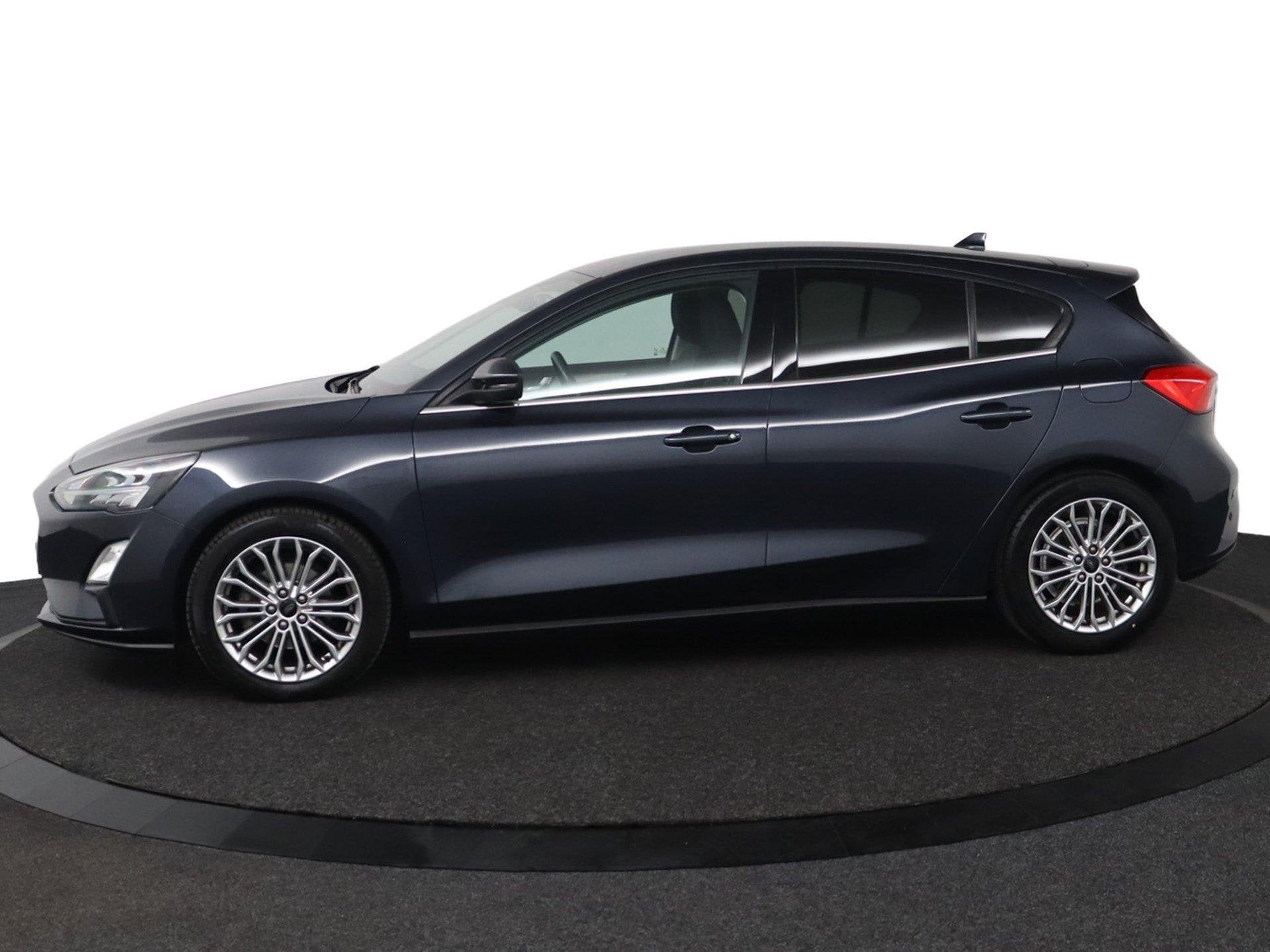 Ford Focus 1.0 EcoBoost Titanium Business |NAP|Automaat|Wint, Gebruikt, Euro 6, Blauw, Origineel Nederlands