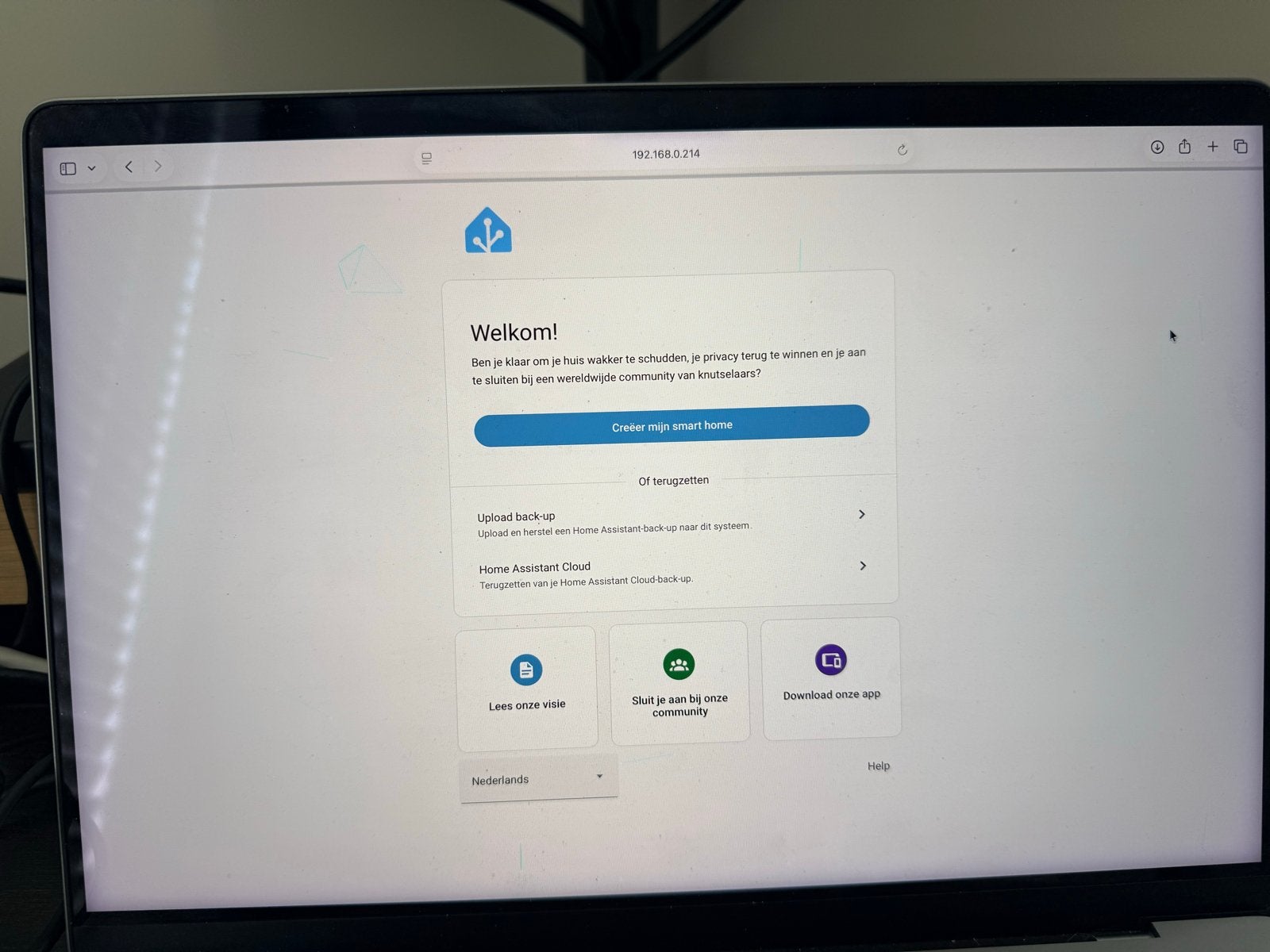HP T520 Home Assistant Server  (Verse installatie!), Computers en Software, Desktop Pc's, Ophalen of Verzenden, Zo goed als nieuw