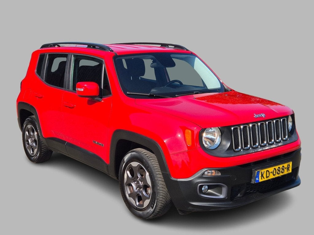Jeep Renegade 1.4 MultiAir Longitude Automaat Trekhaak Navi, Auto's, Jeep, Stof, Gebruikt, 4 cilinders, Origineel Nederlands