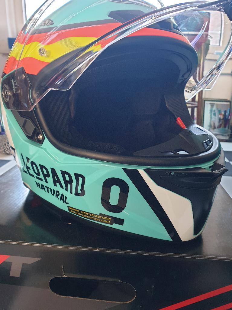 Helm xl kyt leopard, Motoren, XL, Nieuw zonder kaartje, Integraalhelm, Ophalen