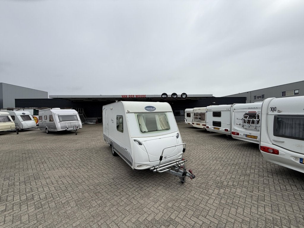 Caravelair Antares Luxe 400 Lichtgewicht 4 pers, Fietsenrek, Bedrijf, Treinzit, 4 tot 5 meter