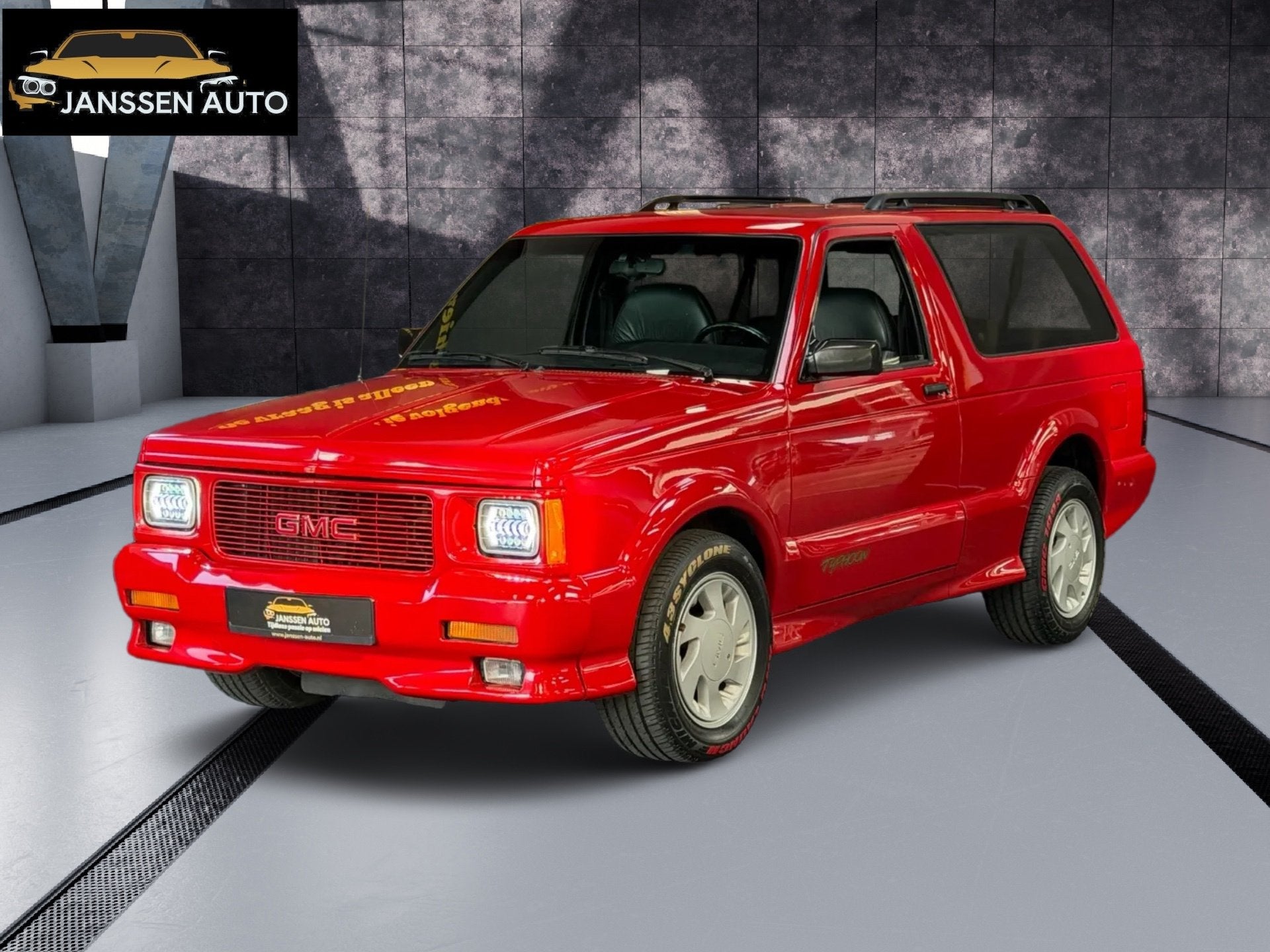 GMC Typhoon 4.3 V6 Turbo, Auto's, Automaat, Gebruikt, Zwart, 4300 cc