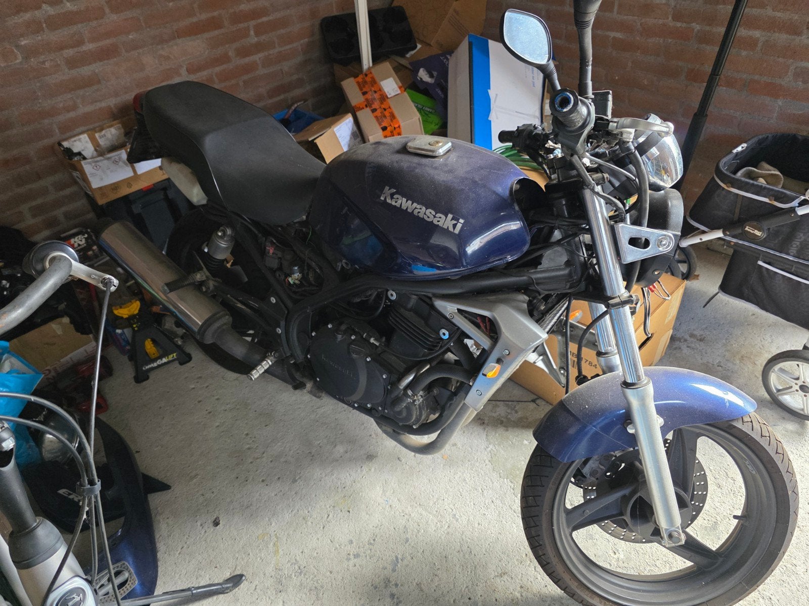 Kawasaki ER-5 voor onderdelen of compleet, Motoren, 2 cilinders, Gebruikt, Particulier, Meer dan 35 kW
