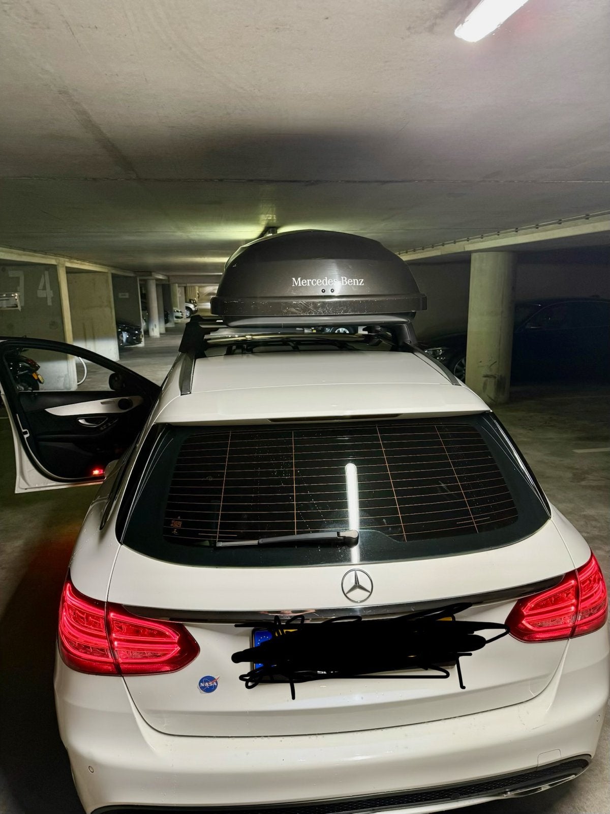 Dakkoffer Mercedes-Benz - XL 590 l Origineel en Ruim, Ophalen, Gebruikt