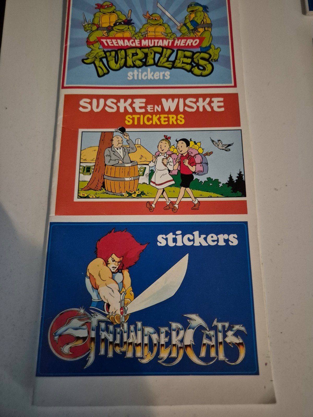Stickerboek 3  boekjes, Verzamelen, Stripfiguren, Ophalen of Verzenden, Overige figuren, Nieuw, Boek of Spel