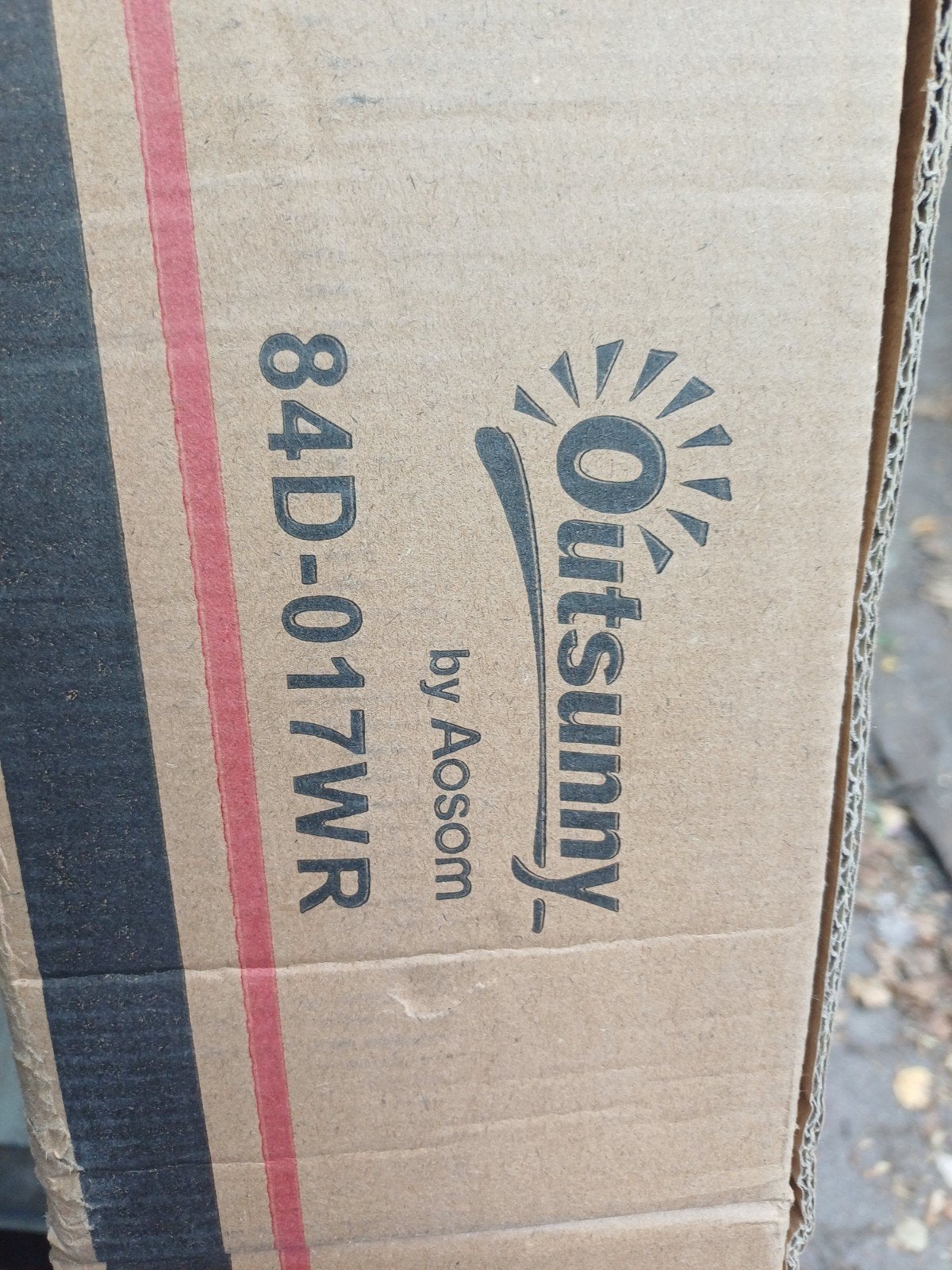 Outsunny Parasol - Nieuw in doos - Retourpallet, Tuin en Terras, Ophalen of Verzenden, Nieuw, Stokparasol