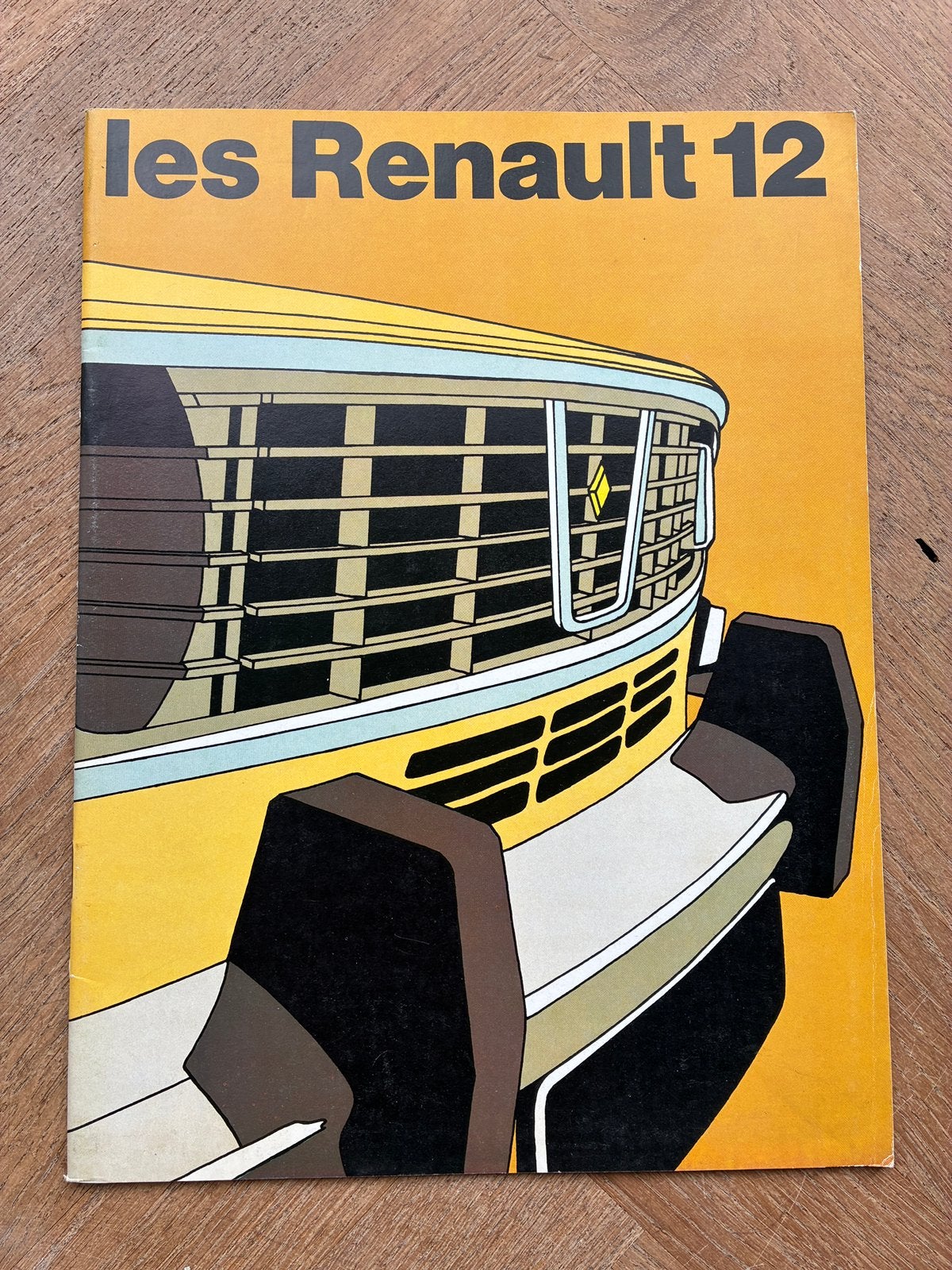 Renault 12 brochure, Verzenden, Zo goed als nieuw, Renault
