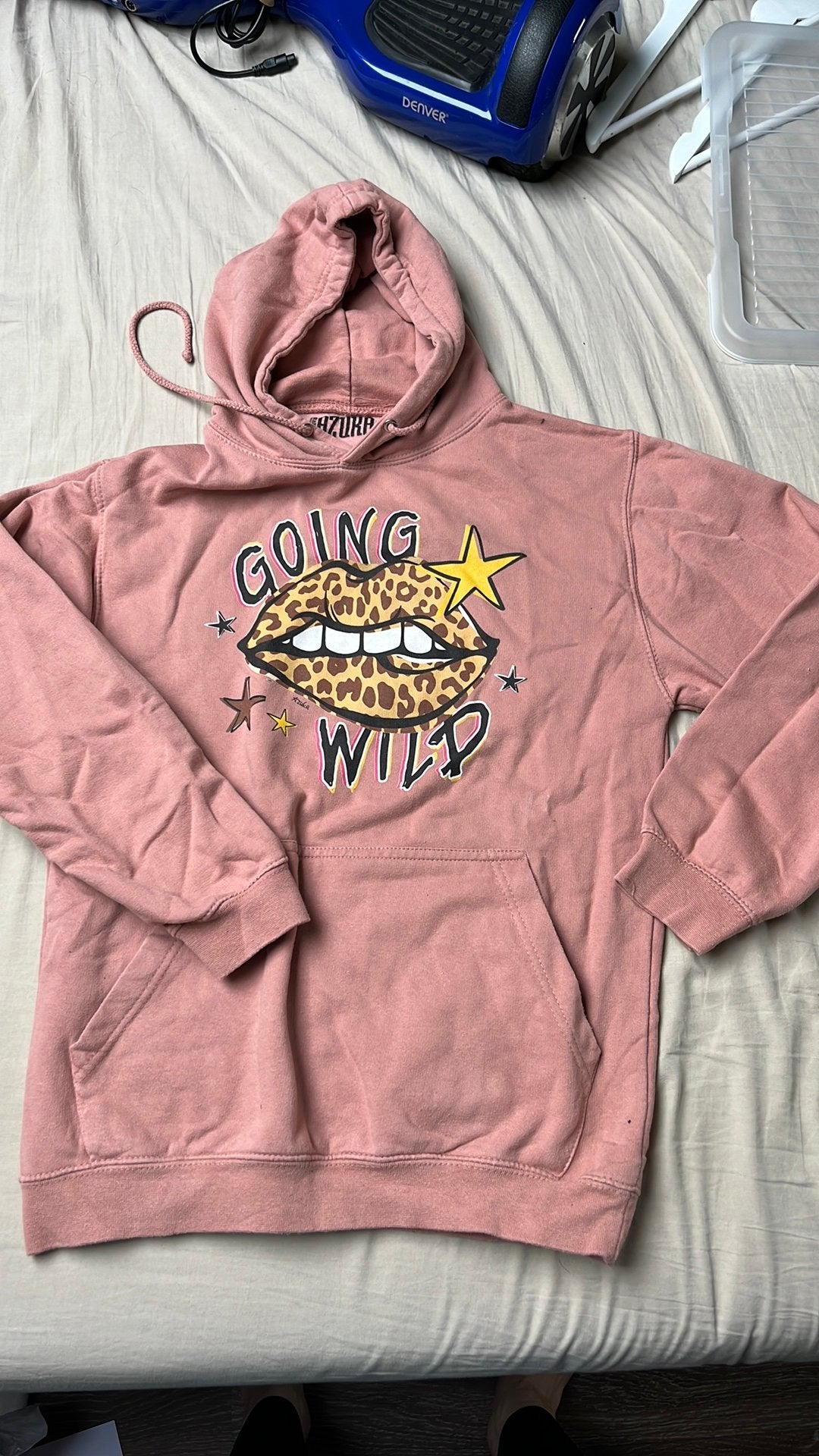 Azura 'Going Wild' hoodie - Maat M, Ophalen of Verzenden, Zo goed als nieuw, Maat 38/40 (M), Roze
