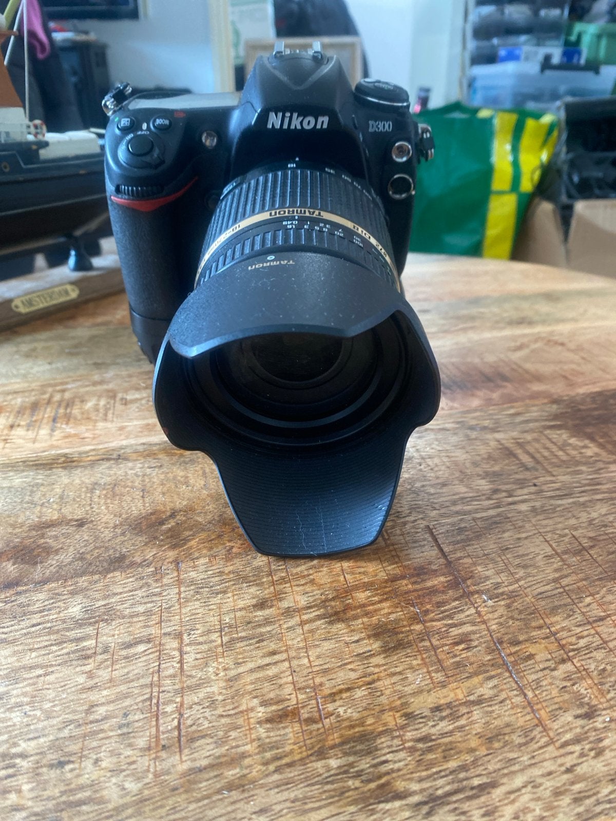 Nikon D300 spiegelreflexcamera met Tamron lens, Gebruikt, Spiegelreflex, Beeldstabilisatie, Ophalen of Verzenden