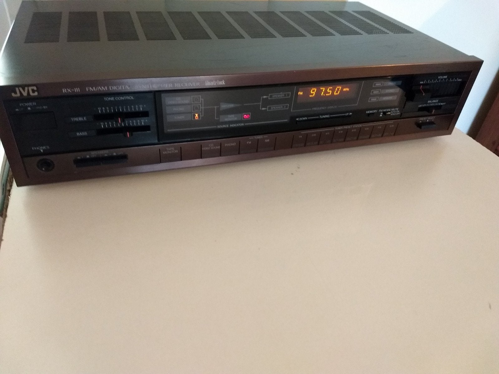 goede Jvc Receiver Tuner versterker, Ophalen, Zo goed als nieuw, JVC