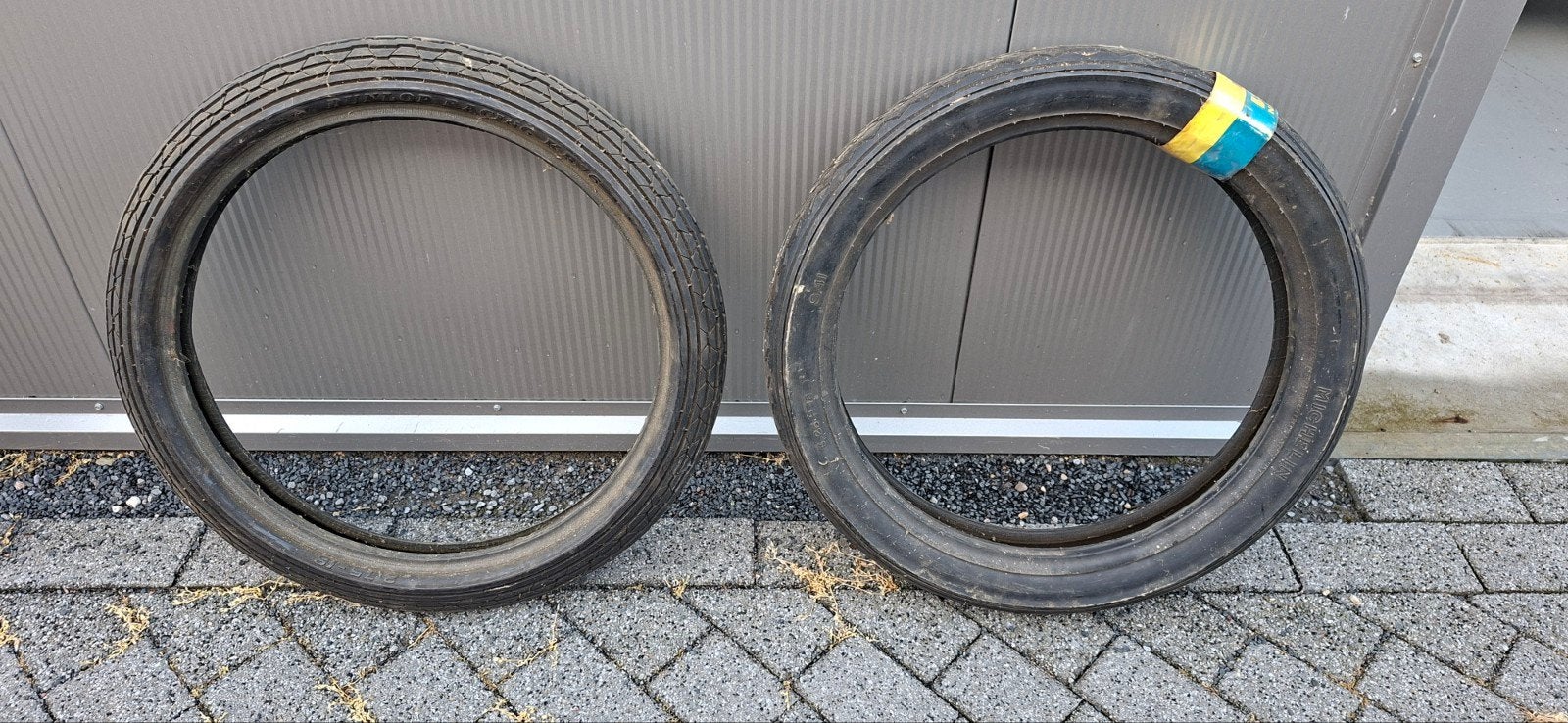 Oltimer Race   motorbanden, Ophalen of Verzenden