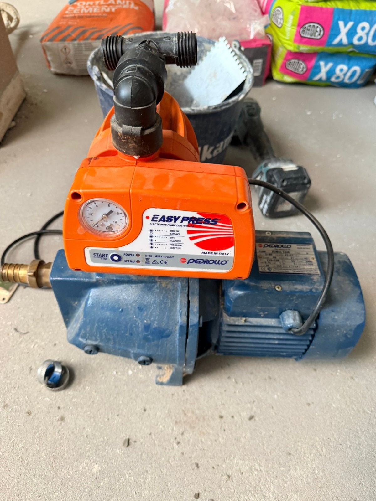 Pedrollo JSWm 10M waterpomp + Easy Press – 0,75 kW, Tuin en Terras, Ophalen, Zo goed als nieuw