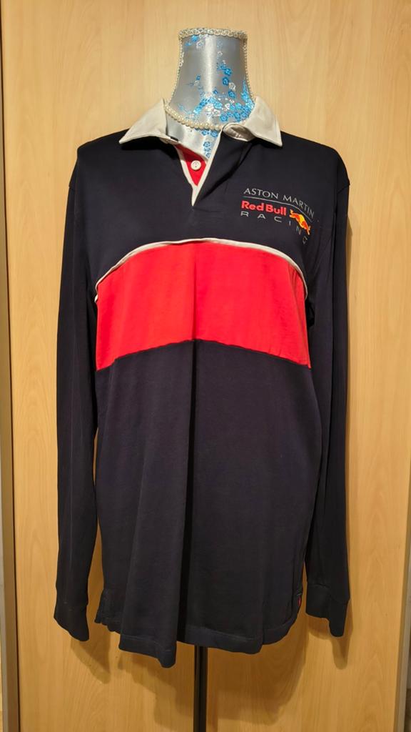 Red Bull Racing sweater Maat M, Maat 52/54 (L), Blauw, Ophalen of Verzenden, Gedragen