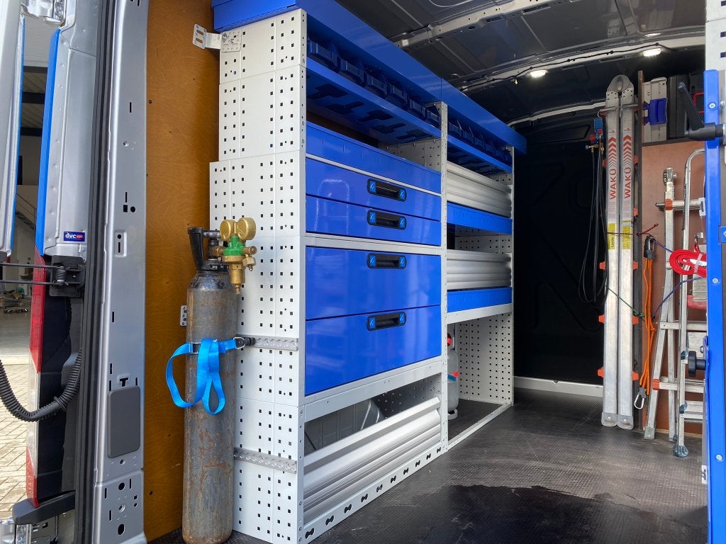 Bedrijfswagen inrichting nieuw Bus inrichting, Ophalen of Verzenden, Bulters Bedrijfswageninrichtingen, Info@bulters.nl, De Houtakker 12D