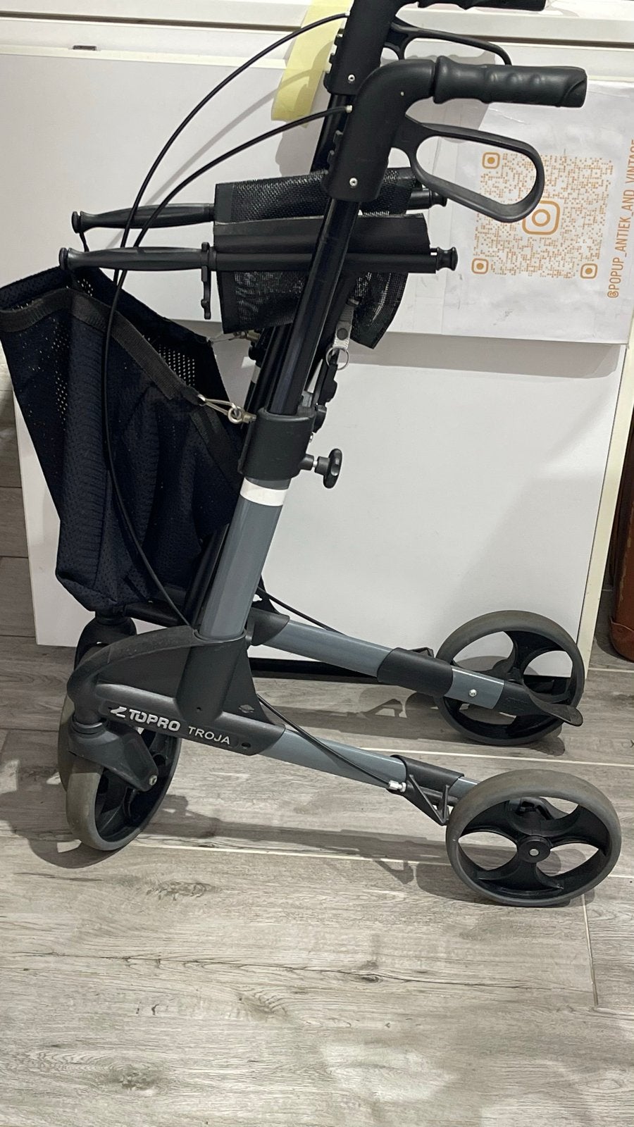 lichtgewicht rollator TOPRO TROJA opvouwbaar, Ophalen, Lichtgewicht
