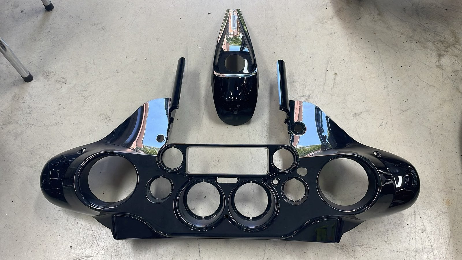 Originele Harley binnen paneel en tank cover  voor electra, Ophalen, Nieuw