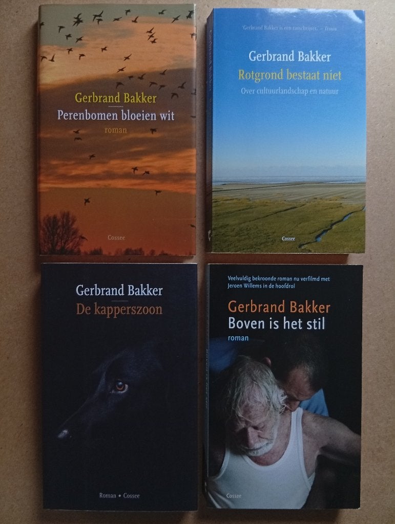 Gerbrand Bakker - diverse boeken, Ophalen of Verzenden, Gelezen, Gerbrand Bakker, Nederland