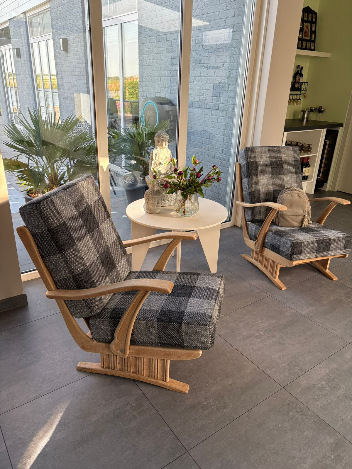 2 prachtige eiken stoelen, Antiek en Kunst, Ophalen