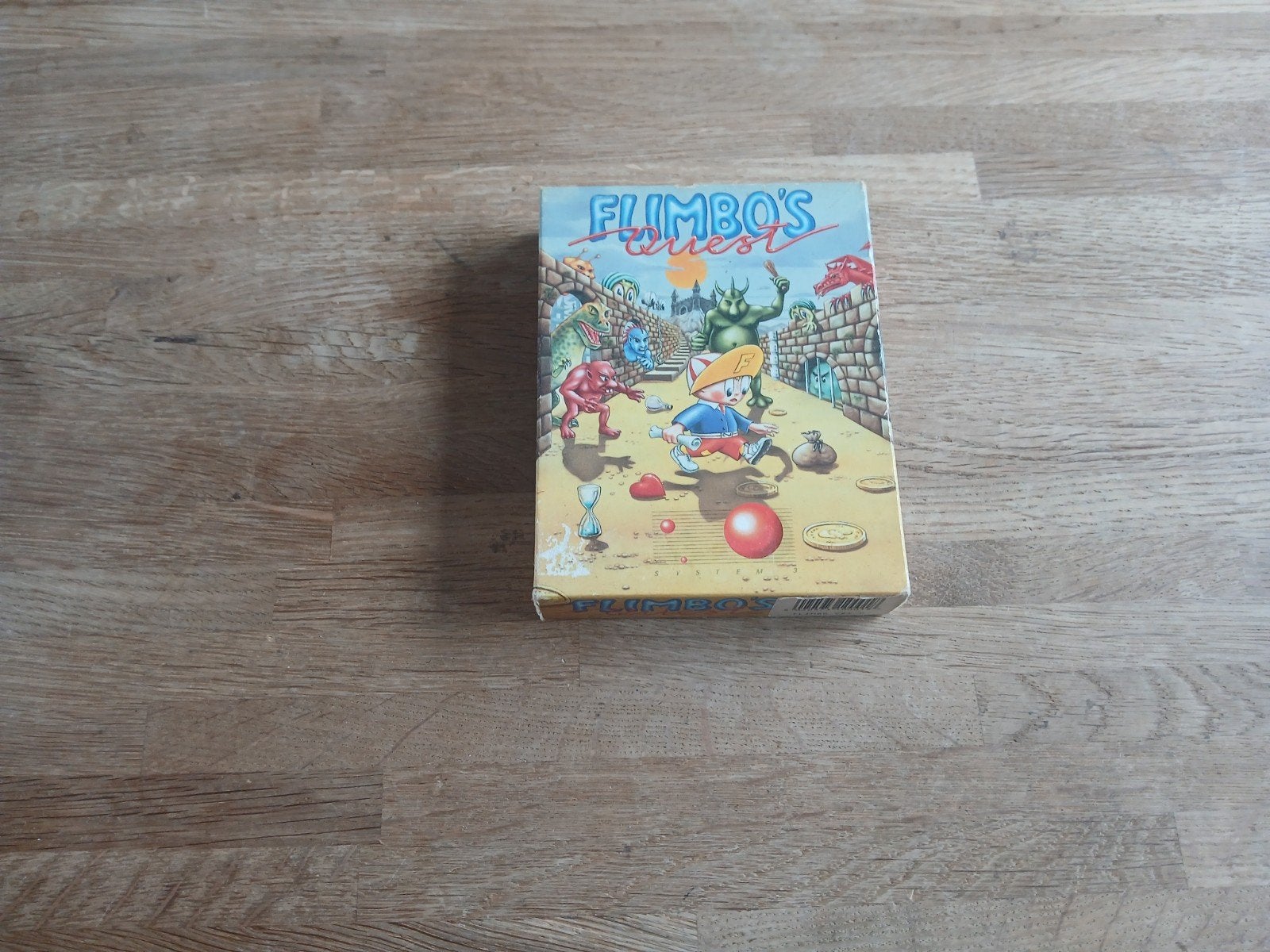 Flimbo's quest commodore 64, Ophalen
