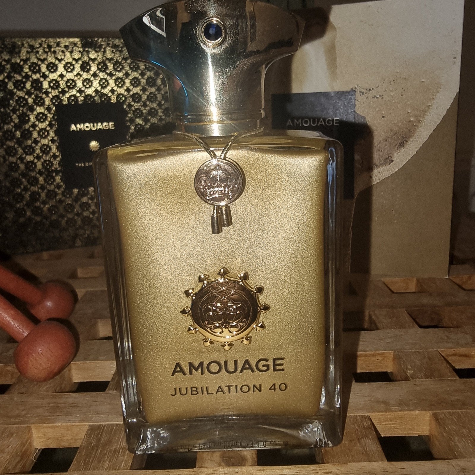 Amouage Jubilation 40 Man - Exclusieve Parfum 100ml, Ophalen of Verzenden, Zo goed als nieuw