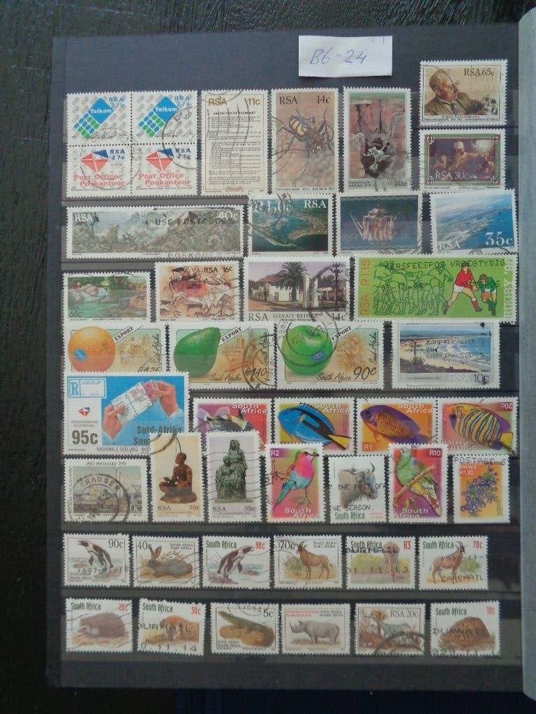 zuid afrika - 1 album kantje (b6-24), Postzegels en Munten, Postzegels | Volle albums en Verzamelingen, Ophalen of Verzenden, Buitenland