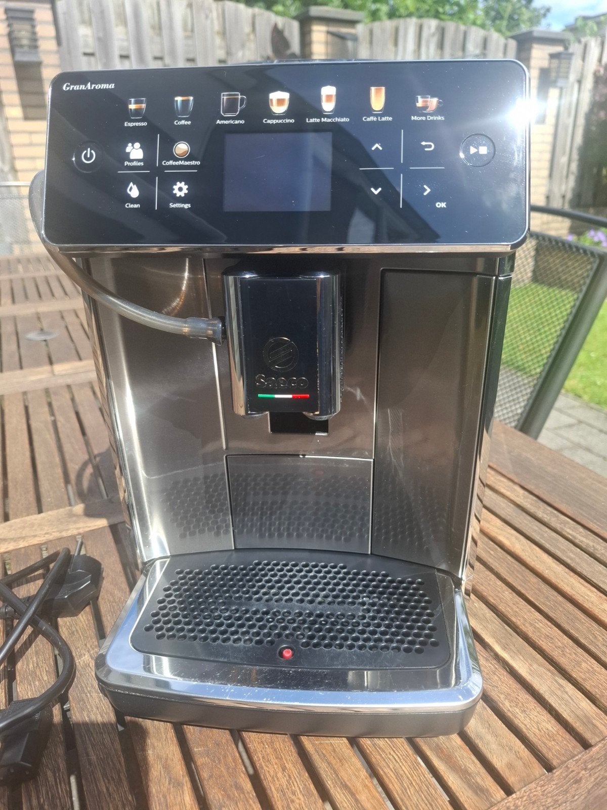 Saeco GranAroma SM6585 Volautomatische Espressomachine, Witgoed en Apparatuur, Ophalen, Zo goed als nieuw, Combi