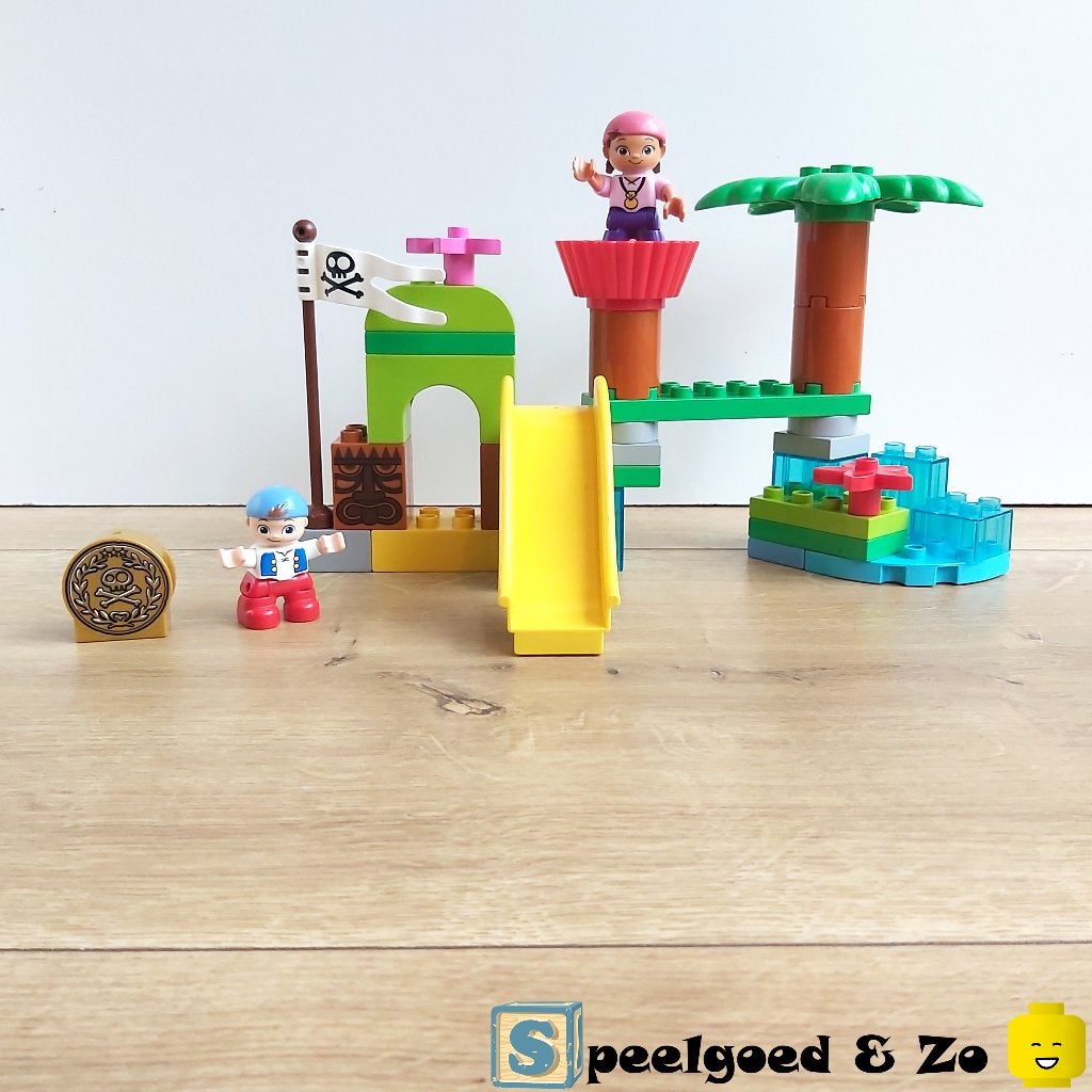 🌈 ZGAN | Lego Duplo Jake's Nooitgedacht Schuilplaats, Compleet, Zo goed als nieuw, Duplo, Complete set