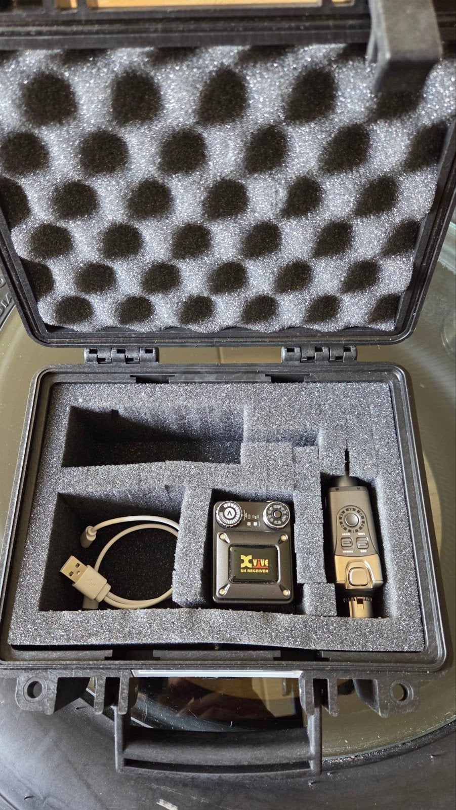 Xvive U4 Draadloos In-Ear Monitor Systeem, Ophalen of Verzenden, Gebruikt, Overige typen, Draadloos