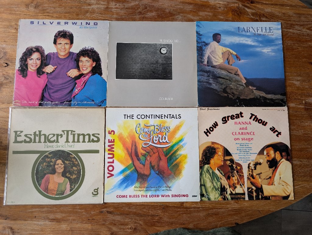Partij christelijke / gospel LP's – 34 stuks, Ophalen, Gebruikt, 12 inch, LP