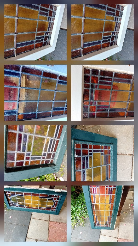 Glas in lood, Ophalen, Gebruikt, Minder dan 80 cm, Minder dan 80 cm