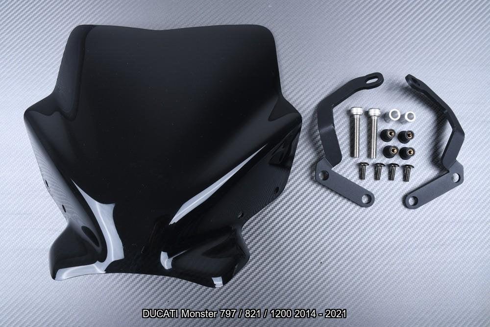 Windscherm DUCATI MONSTER 797 / 821 / 1200 2014 - 2021, Motoren, Ophalen of Verzenden, Nieuw