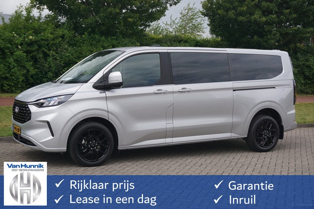 Ford Transit Custom Tourneo 340L 2.5 PHEV 233PK Titanium X P, 8 stoelen, 4 cilinders, 1850 kg, Bedrijf