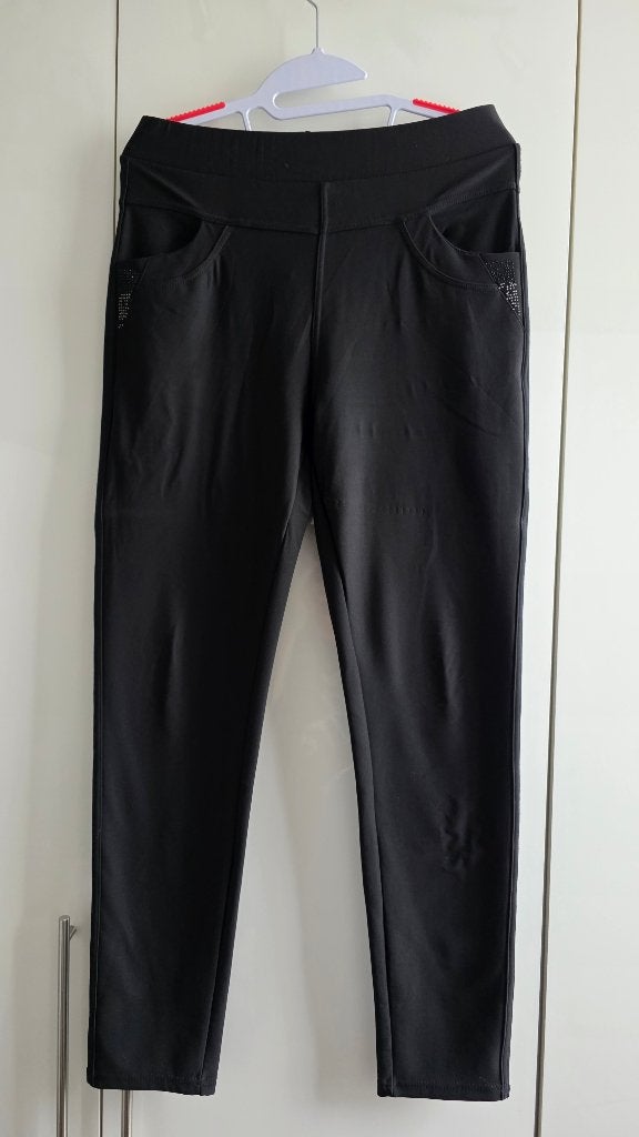 Prachtige Kwaliteits legging🦚Mt xl/xxl🦚Als nieuw, Zwart, Legging, Ophalen, Maat 44/46 (L)