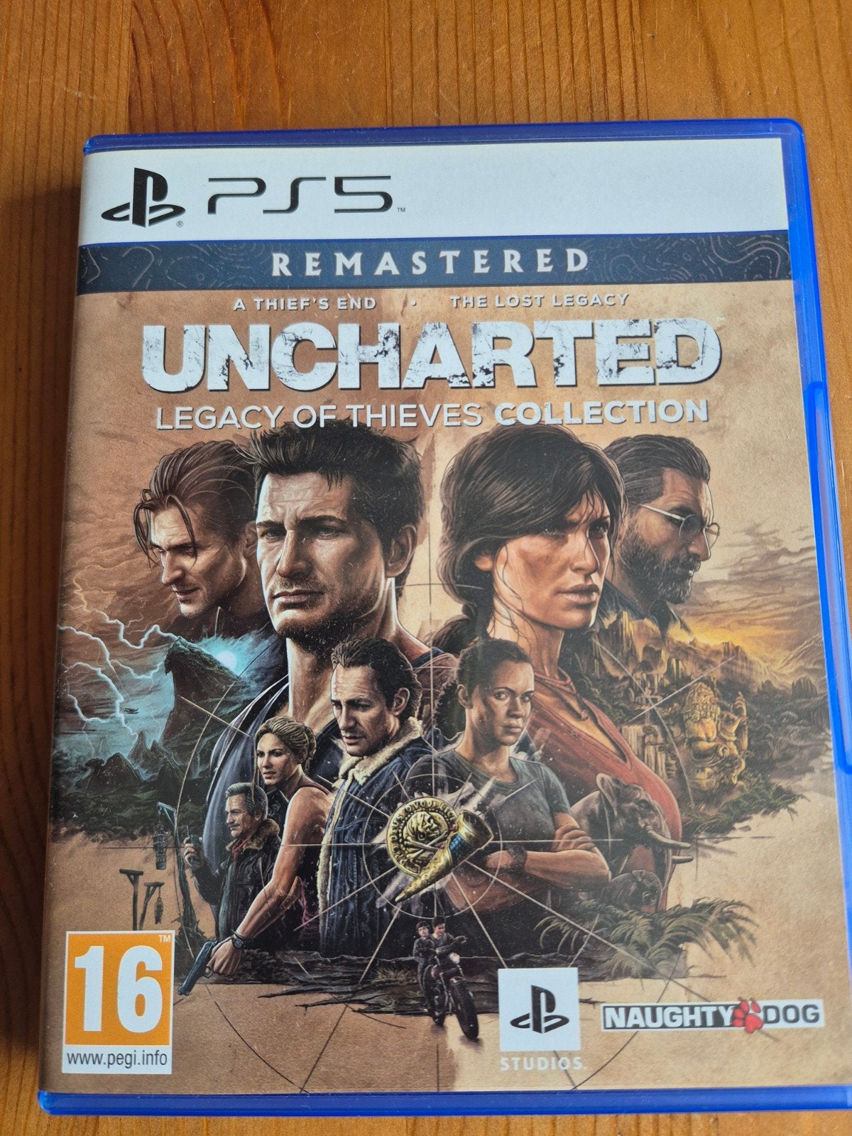 Uncharted: Legacy of Thieves Collection PS5 Remastered, Ophalen of Verzenden, Zo goed als nieuw