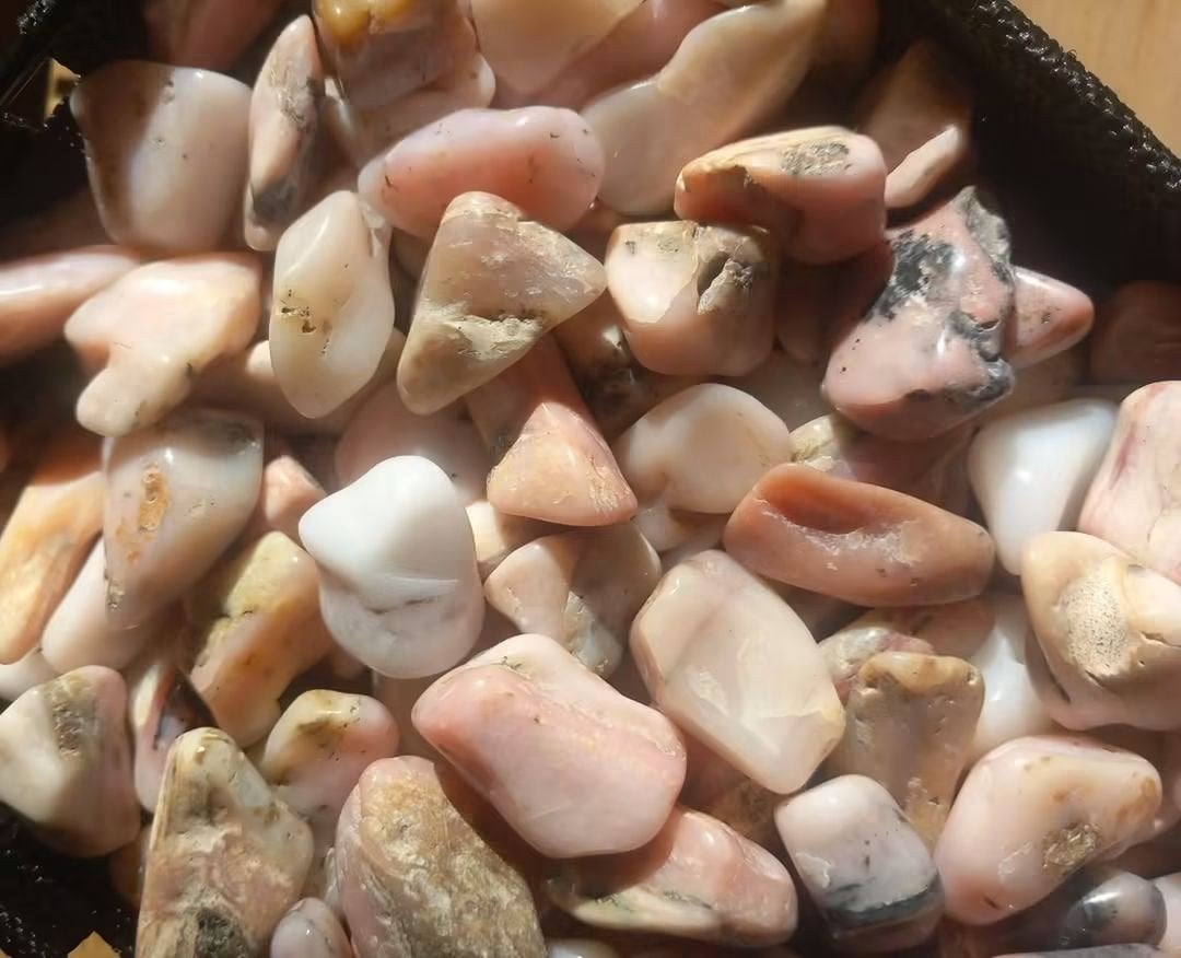 Roze Opaal Trommelstenen AAA Kwaliteit +2KG, Ophalen of Verzenden, Nieuw