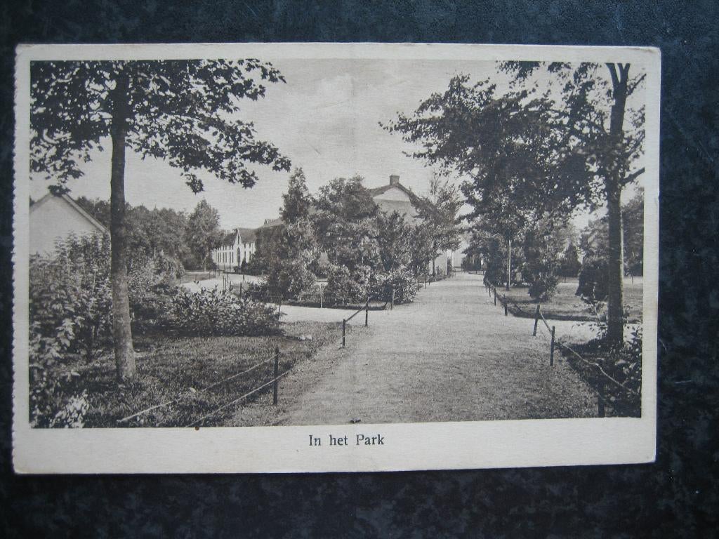 NEERBOSCH Weesinrichting In het park, Verzamelen, Ansichtkaarten | Nederland, Ophalen of Verzenden, 1920 tot 1940, Gelderland