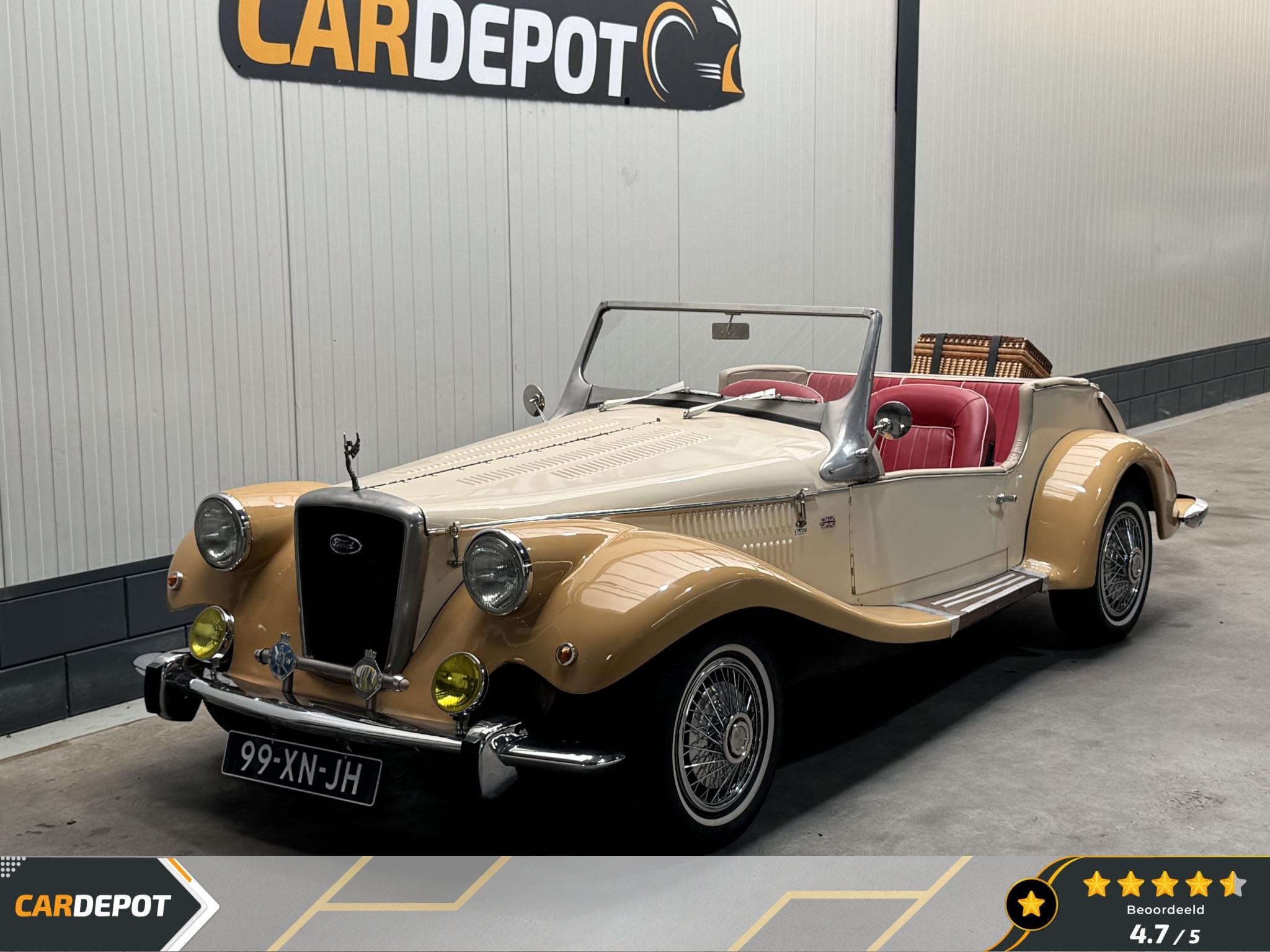 Spartan Cortina 1600 base 1600 BASE Cabrio Oldtimer Uniek In, Auto's, Gebruikt, 4 cilinders, Cabriolet, 4 stoelen