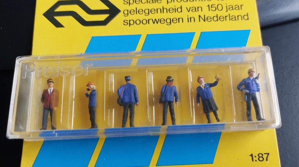 Preiser Miniatuurfiguren H0 NS Serie 00213, Ophalen of Verzenden