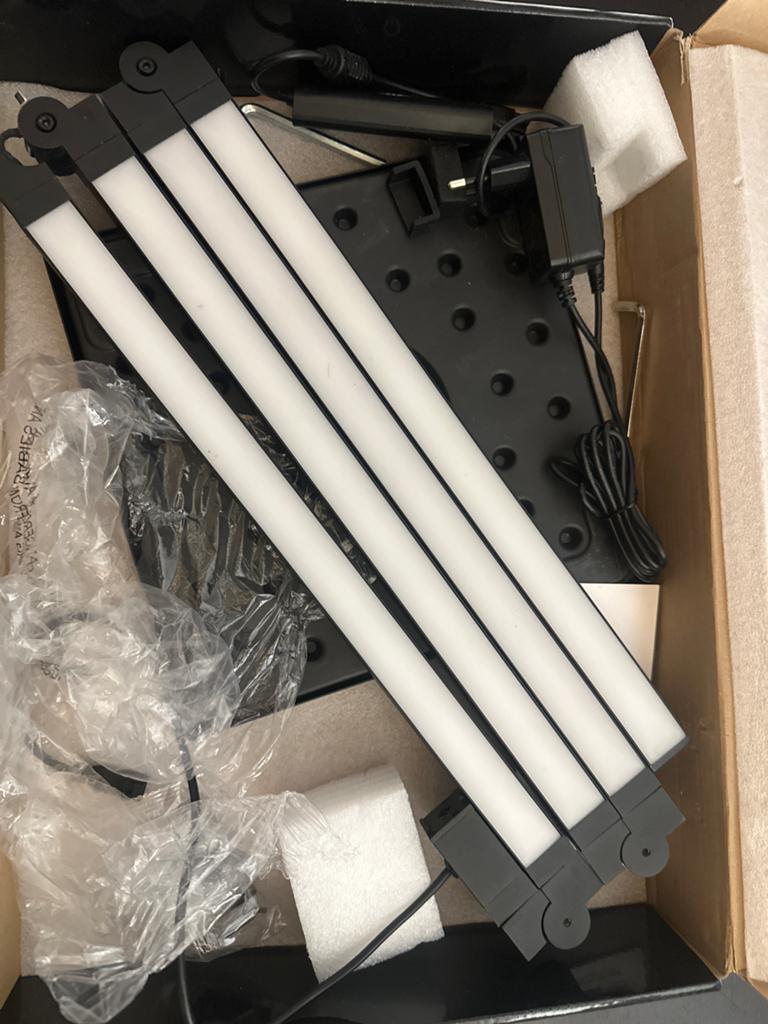 Calex Smart Foldable Floor Lamp - met schade, Kunststof, ., ., Nieuw