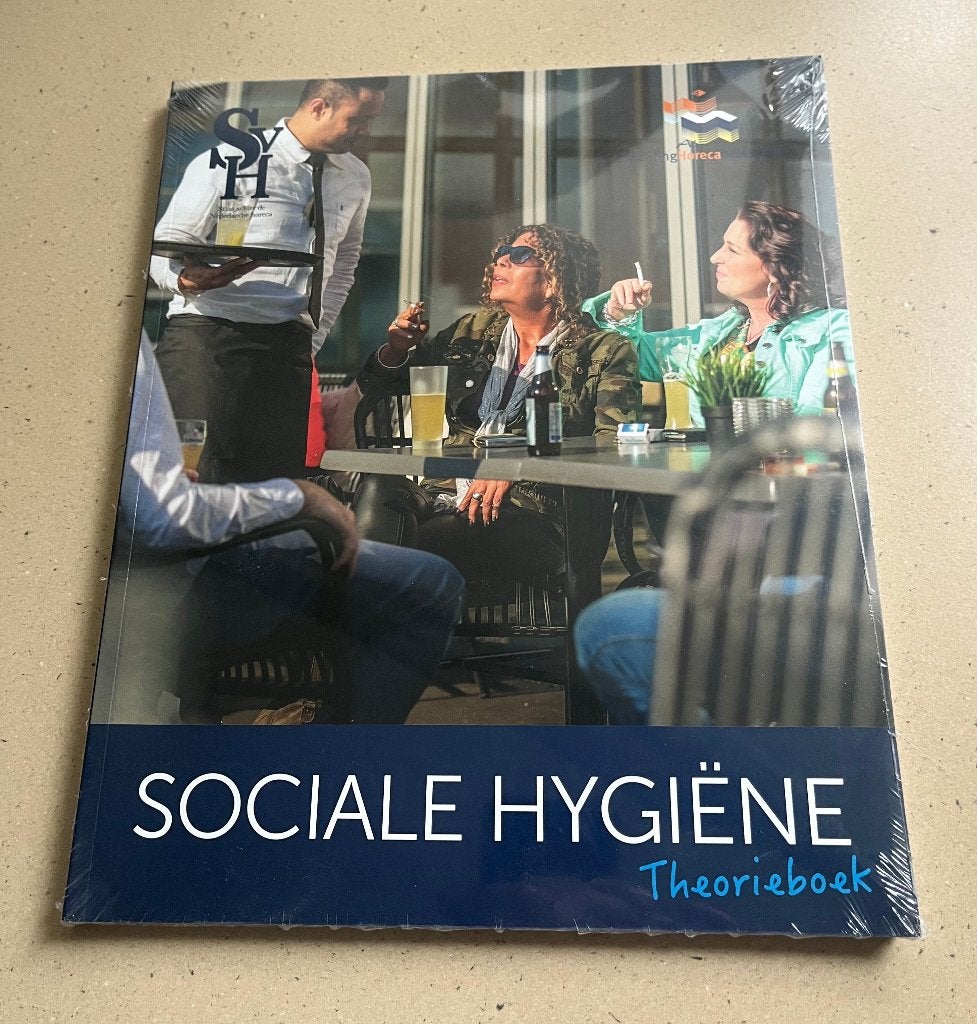 Theorieboek Sociale Hygiëne - SHO - nieuw in ongeopende seal, Boeken, Nieuw, Ophalen of Verzenden, Stichting Horeca Onderwijs (SHO)