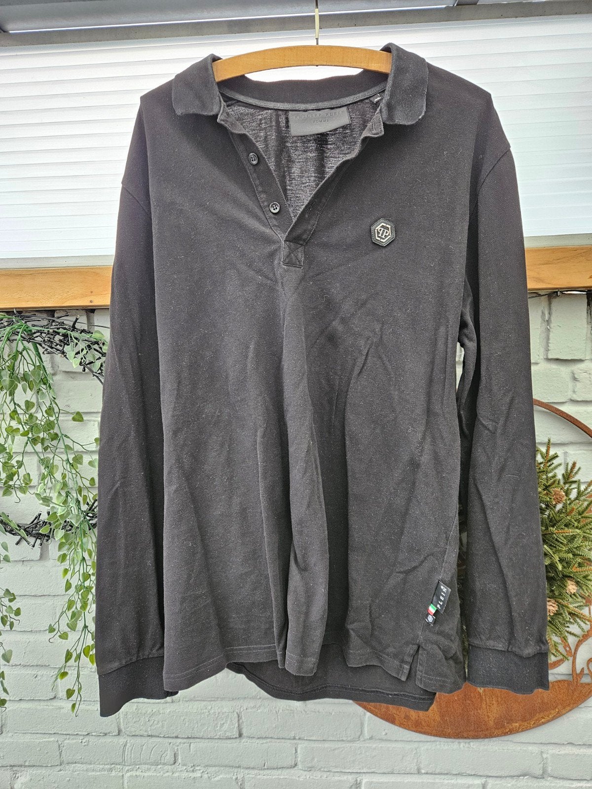 Philipp plein polo, Ophalen of Verzenden, Zwart