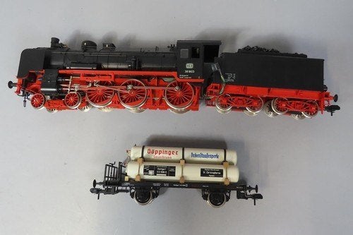 MARKLIN SPOOR 1 LOKS, Hobby en Vrije tijd, Locomotief, Gelijkstroom of Wisselstroom, Ophalen of Verzenden, Zo goed als nieuw