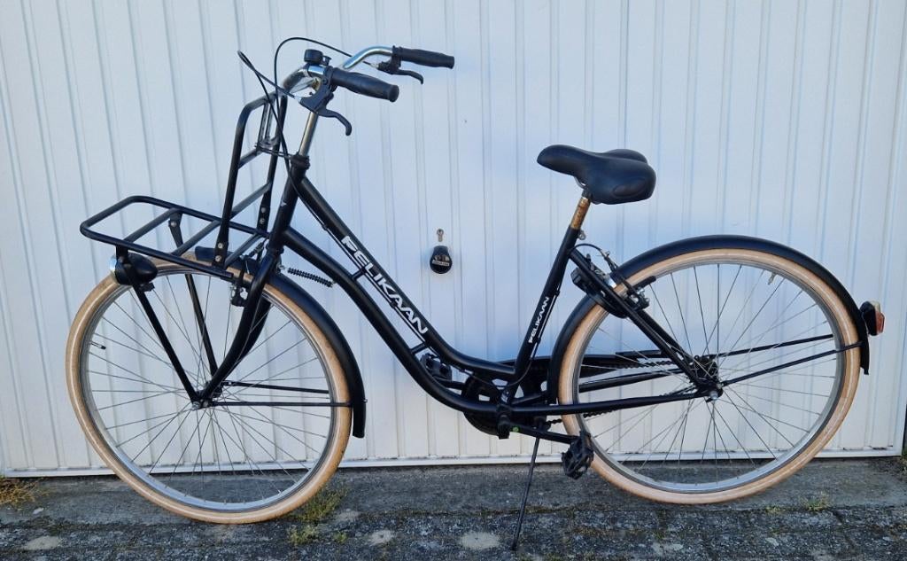 te koop damesfiets Pelikaan, Velgrem, Versnellingen, Ophalen, Overige merken