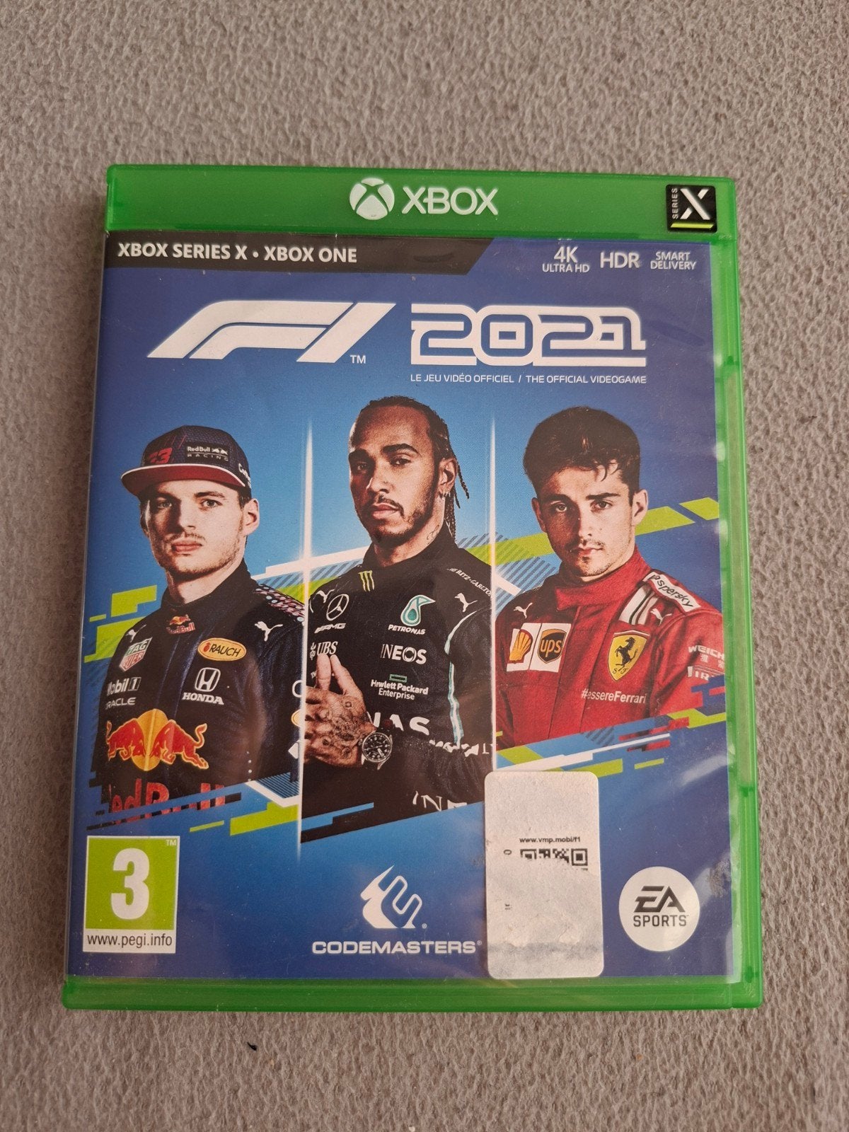 F1 2021 - Xbox One (ook speelbaar op Xbox Series X), Verzenden, Zo goed als nieuw, Zonder controller, Xbox One